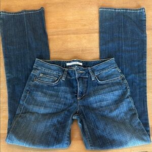 Joe's Jeans Dark Blue Ludlow Bootcut Denim.